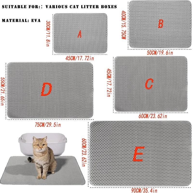 Nimble - 3D Double Layer Cat Litter Mat