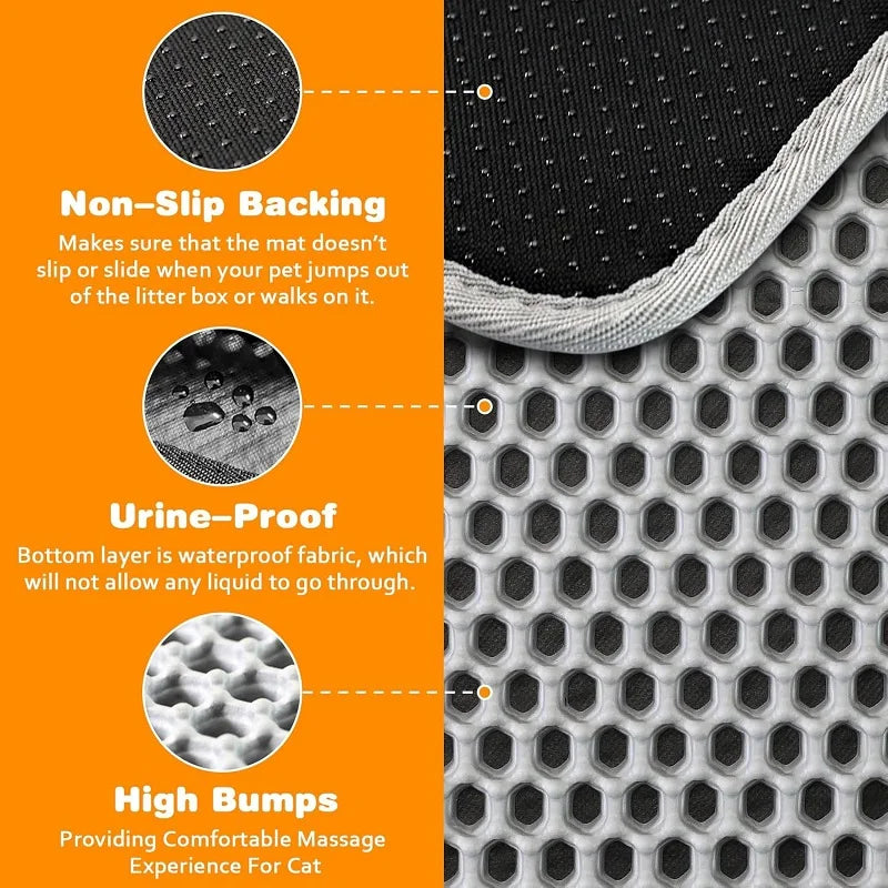 Nimble - 3D Double Layer Cat Litter Mat